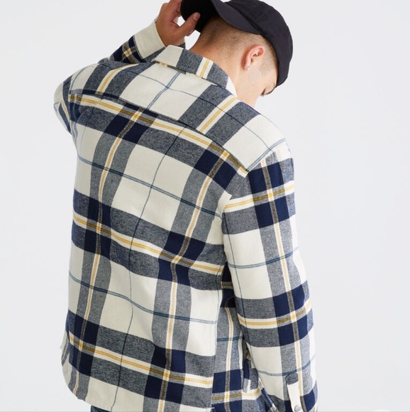 Aeropostale Plaid Flannel Shacket Size Small - Picture 2 of 11